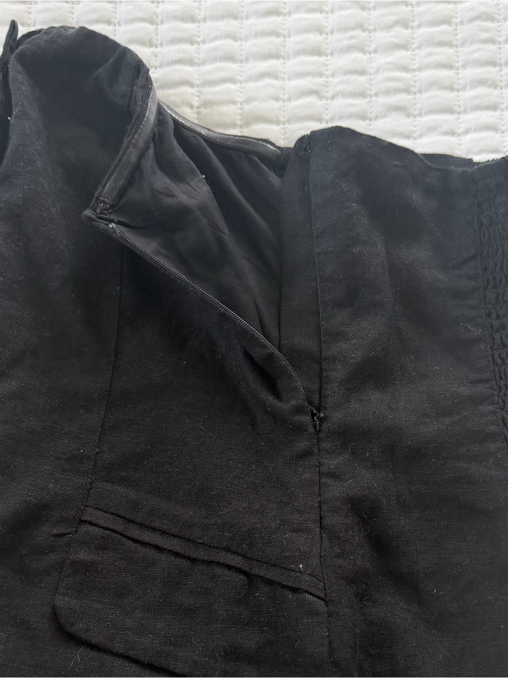 Women’s Strapless Linen Vest Set - Picture 7 of 10